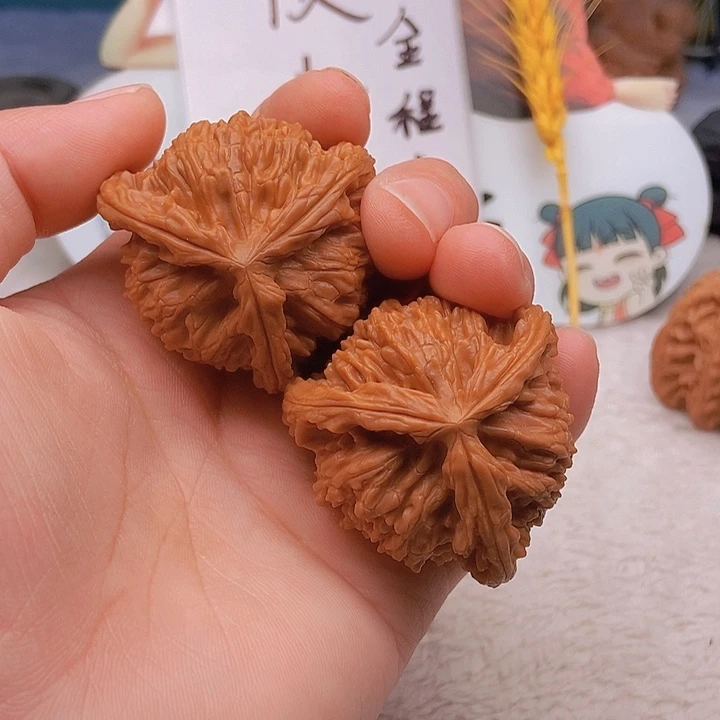 吊坠文玩核桃谭*生三棱