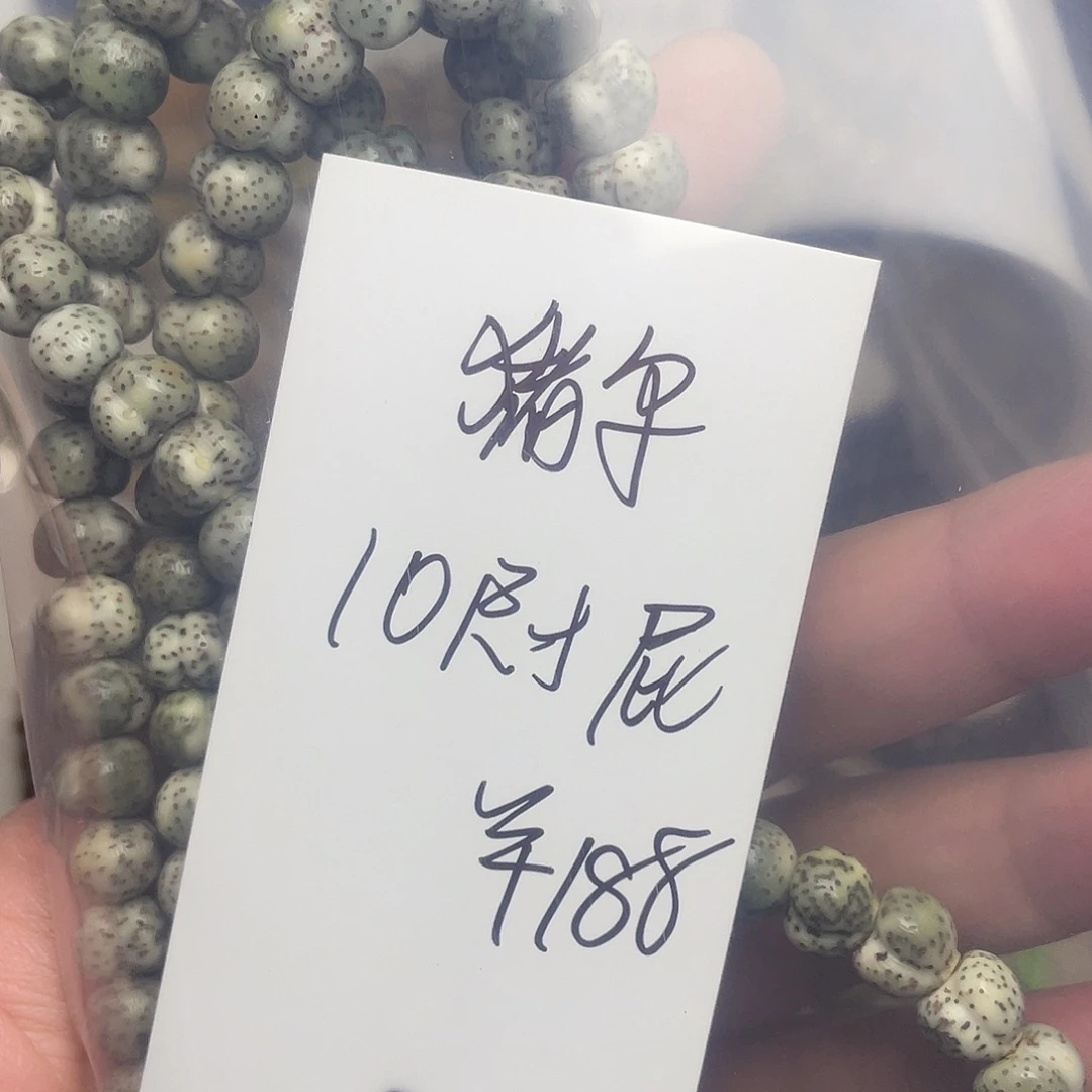 豬****星月菩提吊坠10尺寸，屁桃，带备籽