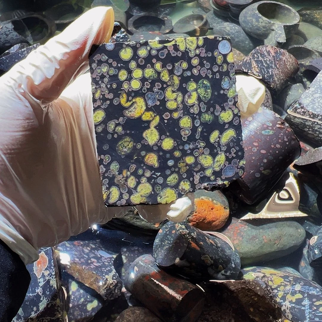 梅花玉鱼缸石茶周边微瑕不退不换