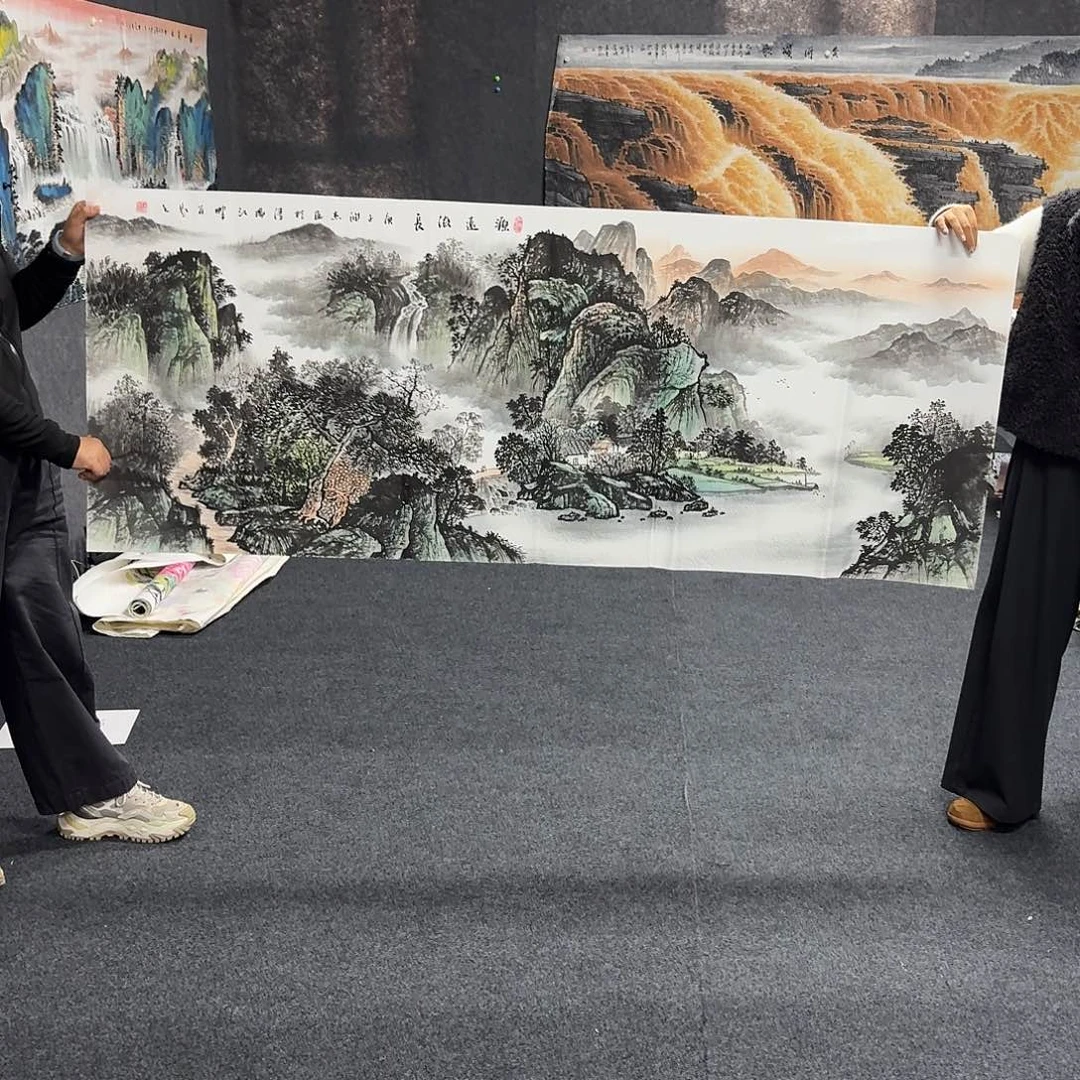 中佳美术馆 画心一张