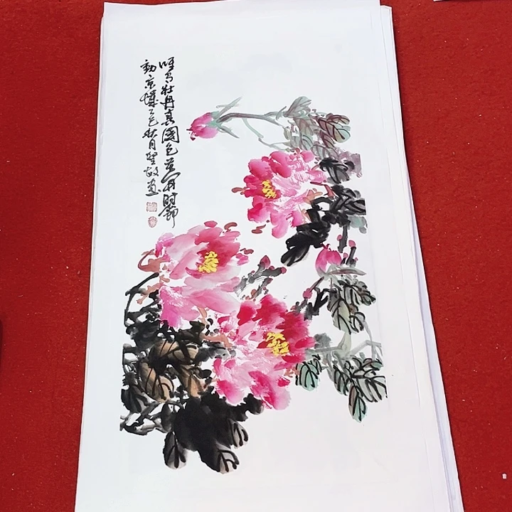 国画张圣敏先生纯手绘作品