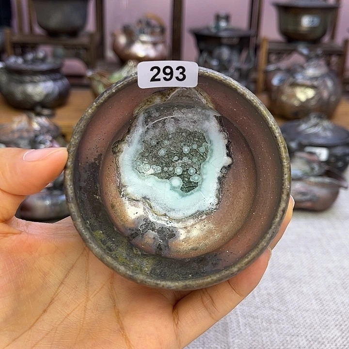 裸柴烧陶瓷手工茶器