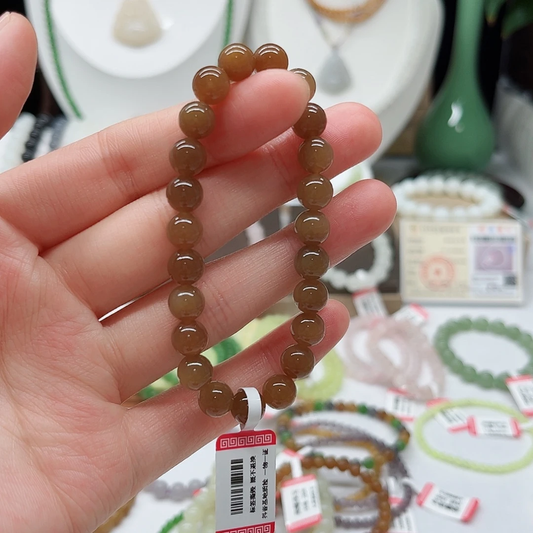 未镶嵌手链和田玉（糖玉）