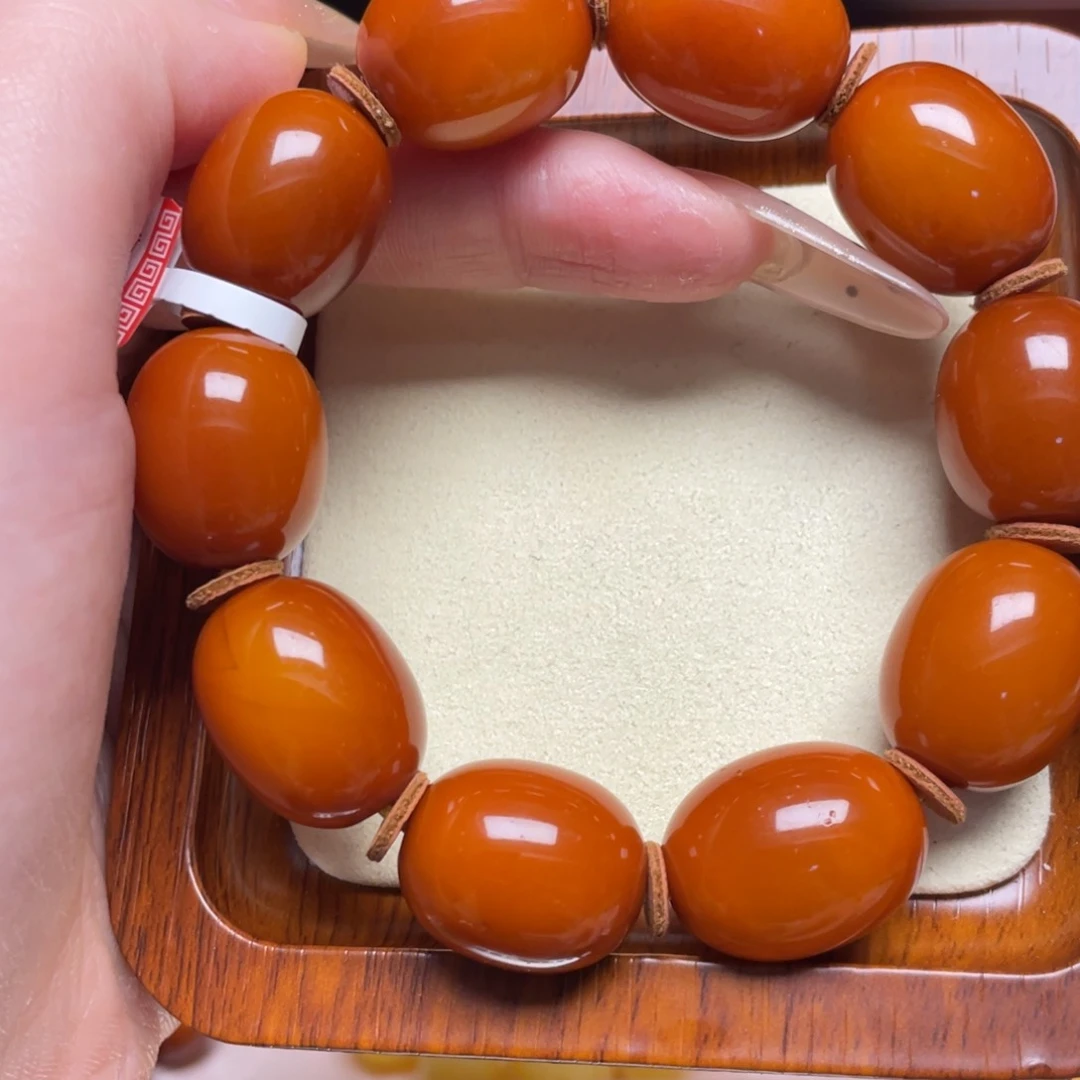 蜜蜡手链未镶嵌手串