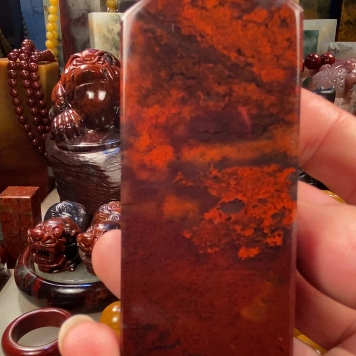 石英质玉印章未镶嵌不*名