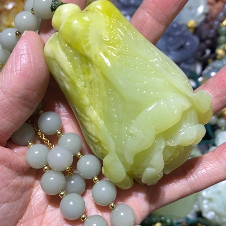 岫玉岫玉吊坠未镶嵌
