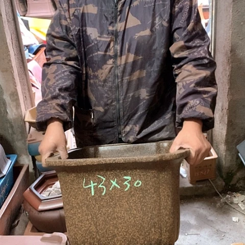 紫砂花盆手工定制