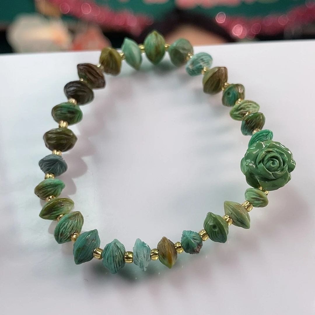 绿松石珠宝奇石未镶嵌