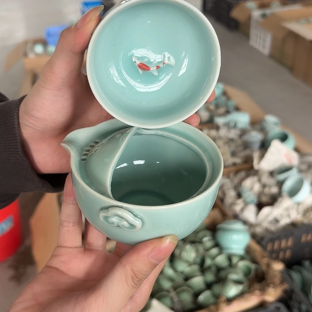 小米茶器龙泉云间青瓷