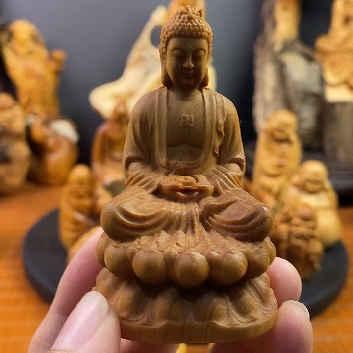 柏木崖柏摆件把玩件