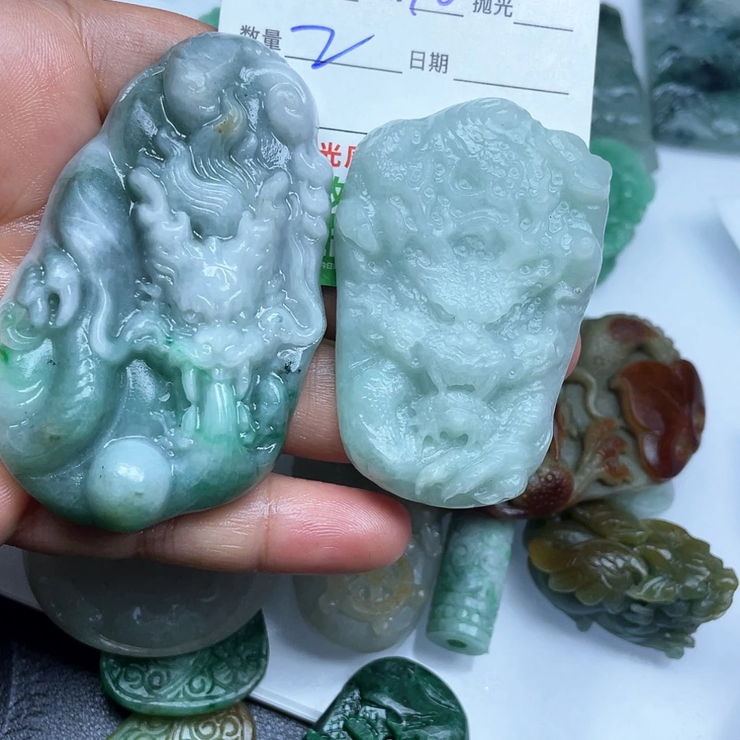 翡翠颈饰未镶嵌用****0