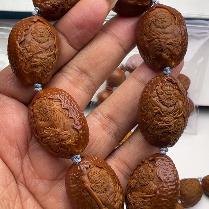 手串/手链橄榄核2.2九龙钟馗