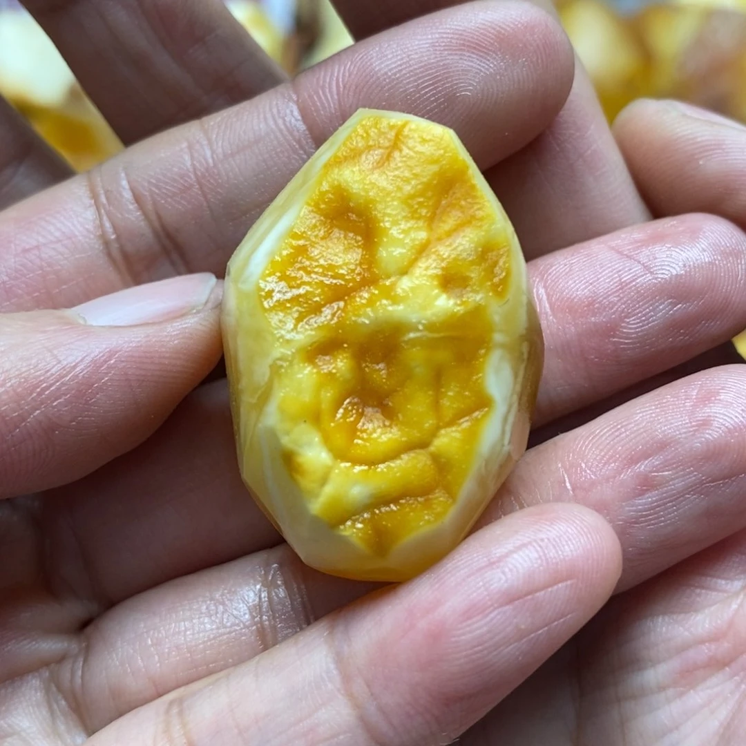 定制琥珀未镶嵌传世琥珀蜜蜡定制