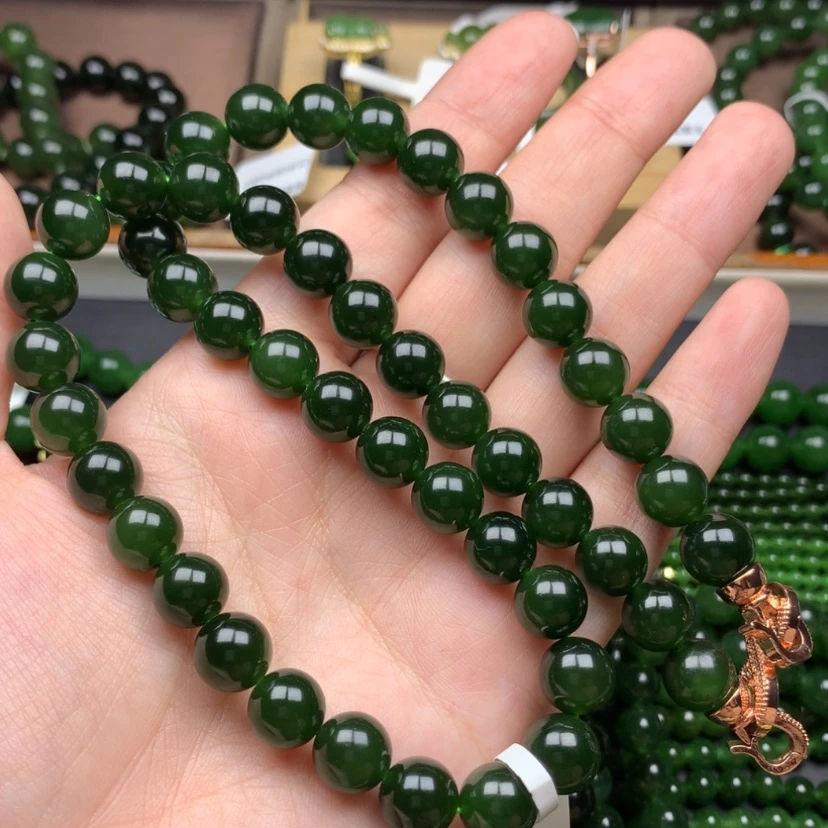 【闪购商品】颈饰未镶嵌和田玉（碧玉）大*