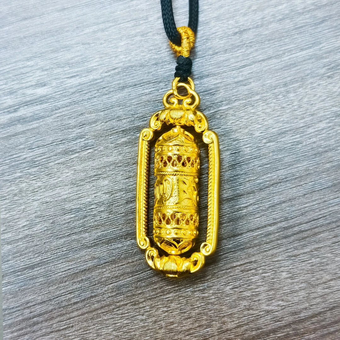 吊坠足银 转运珠高品质时尚挂坠精美空心