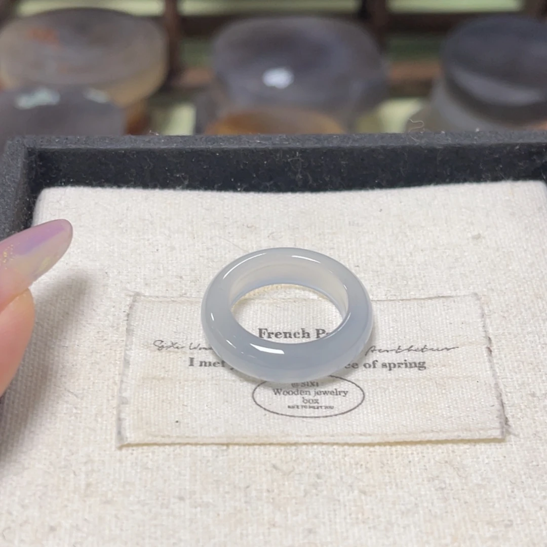 玛瑙/玉髓合金戒圈