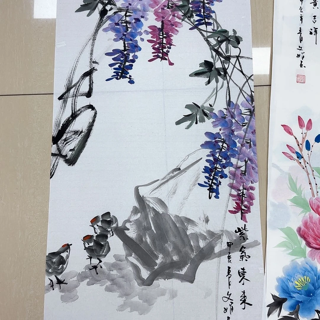 国画国画作品展。国画作品^_^