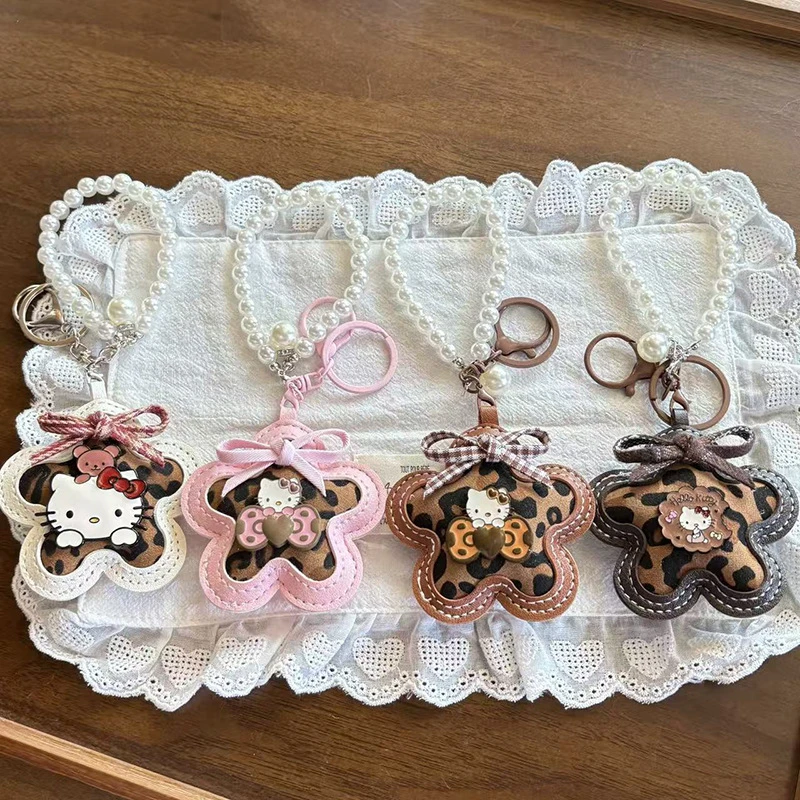 新款高级感星星猫咪珍珠链挂件甜美少女心百搭包包挂饰批发