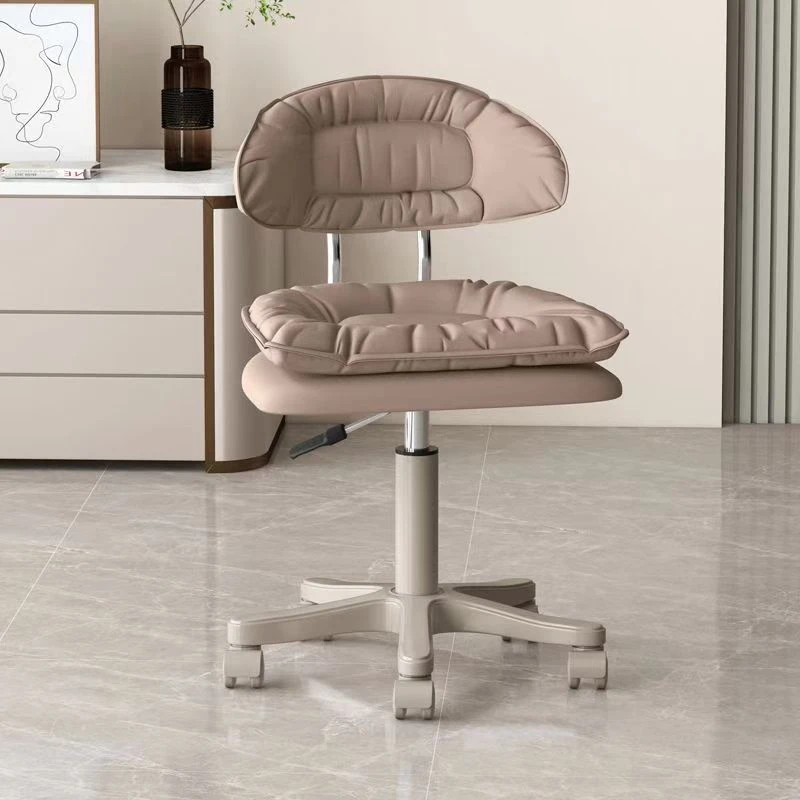 靠背凳升降办公转椅子化妆椅凳子书桌椅简约卧室电脑椅家用电脑椅