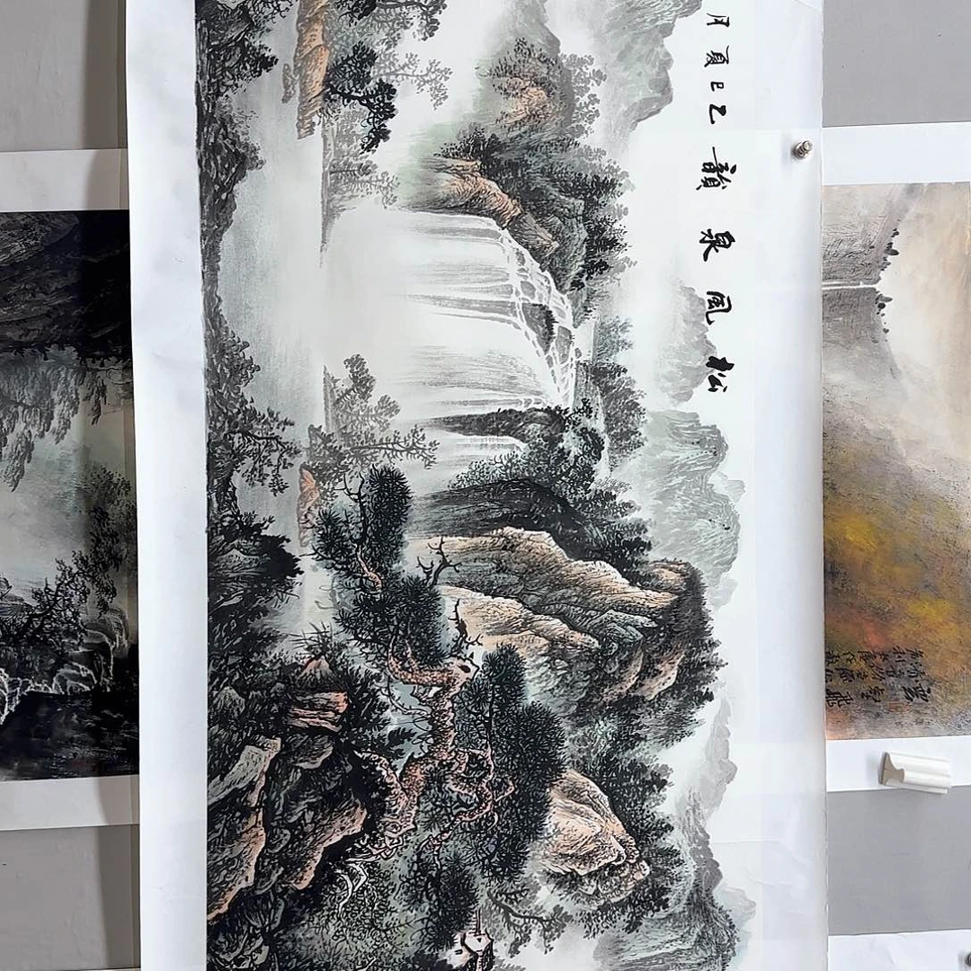 音***主国画梁羽杰梁羽杰