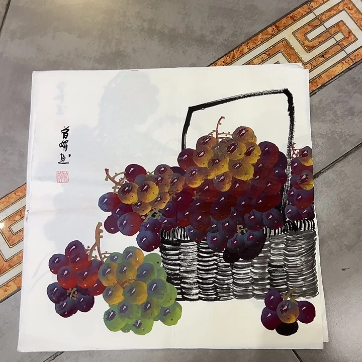 国画精品手绘国画作品