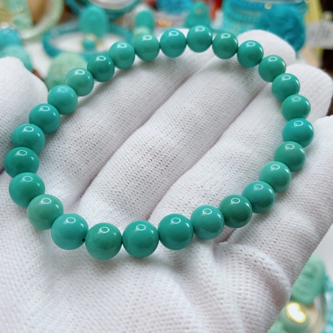 绿松石未镶嵌手串7mm