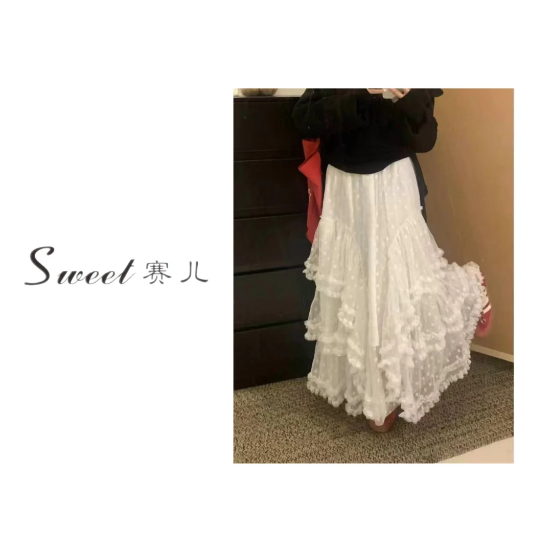 【赛儿专属】｛1331｝遇见美好百搭蕾丝半裙