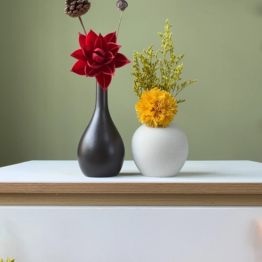 摆件花瓶带花高度20-30厘米左右