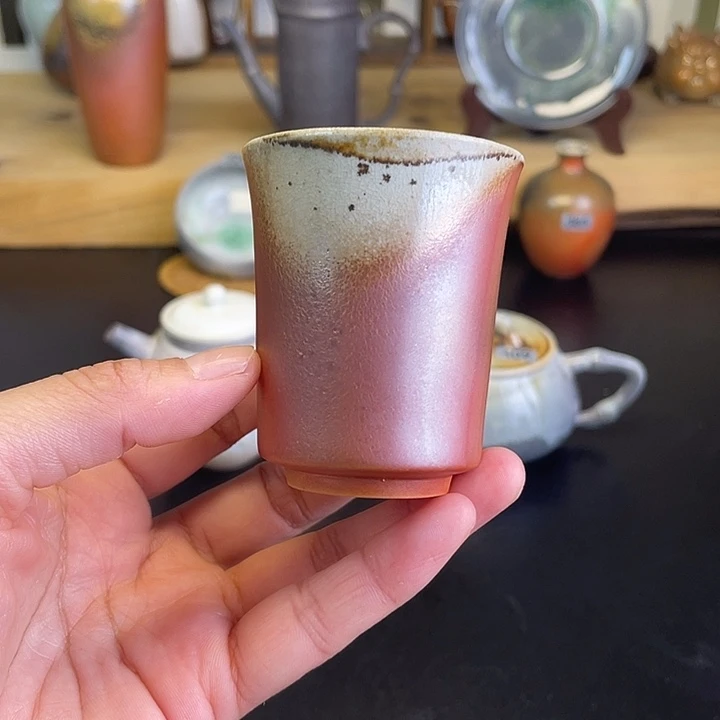 燃薪柴烧茶器主人杯
