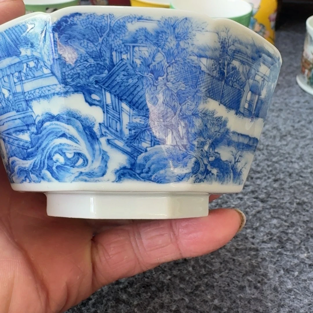 悠***闲现代景德镇陶瓷手绘茶具