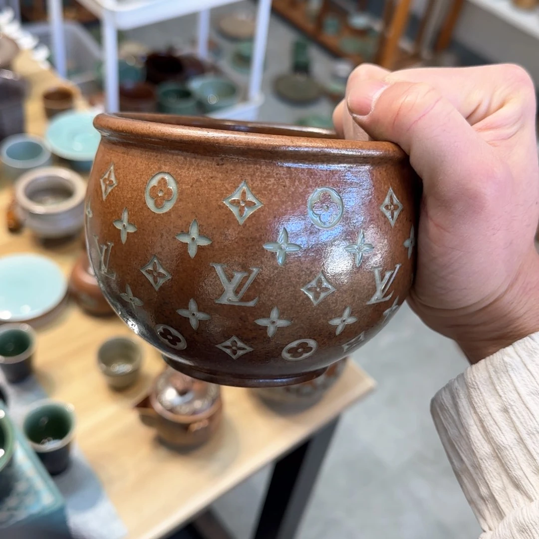 小金茶具青瓷茶器