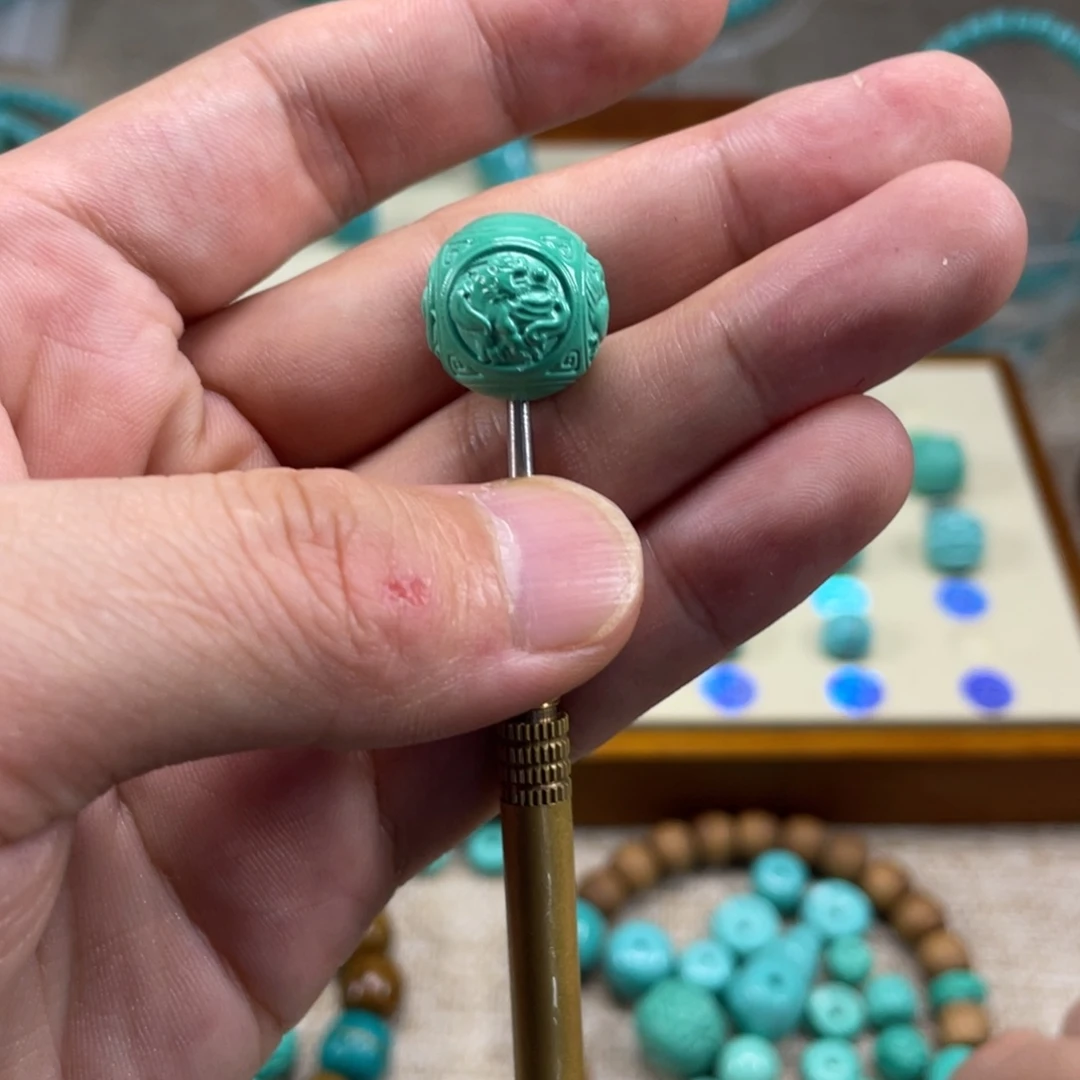 原生态湖北矿小配饰，直径15