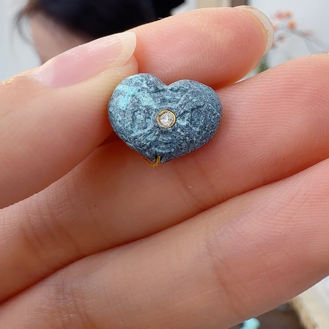 绿松石未镶嵌珠宝半成品