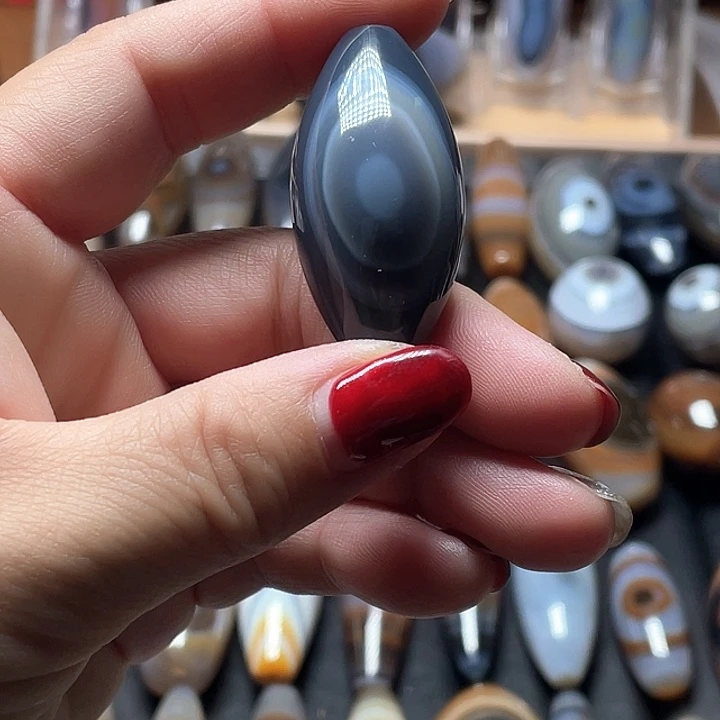 玛瑙/玉髓合金颈饰