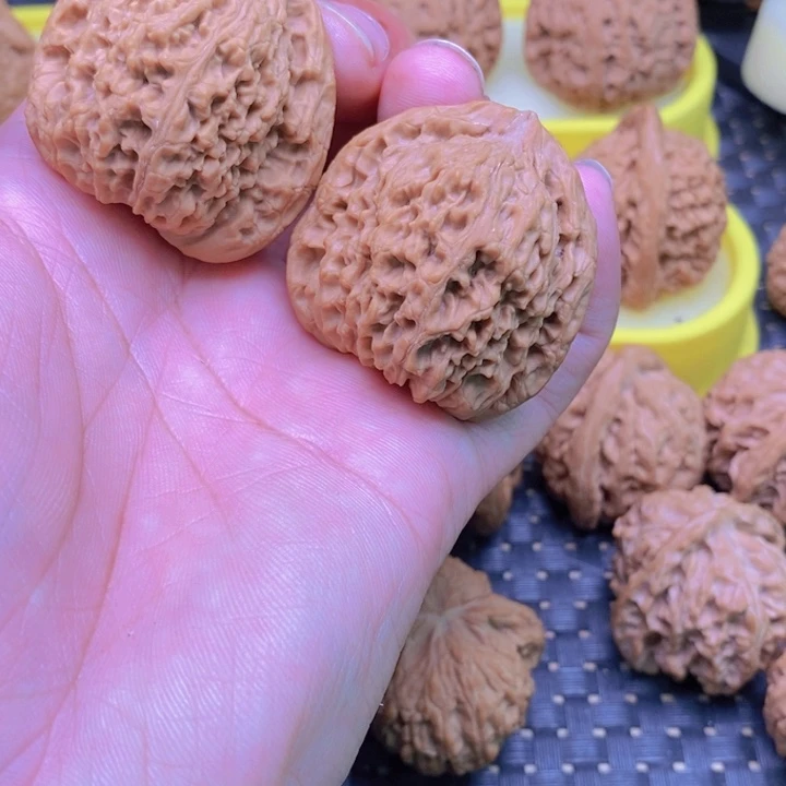 核桃手串/手链孤***舟南疆石狮子头41