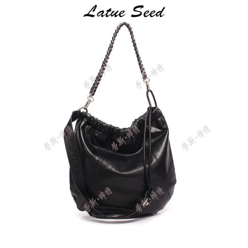 【A780-黑色】新品百搭简约单肩休闲时尚气质ins女包21837