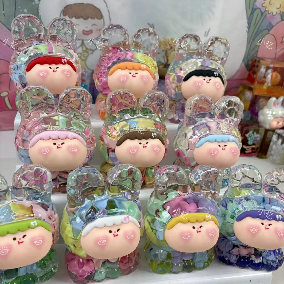 【直播拆】巨无霸马卡龙李四流沙摆件饰品