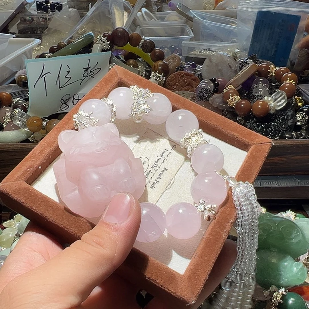 水晶未镶嵌手链水晶手链