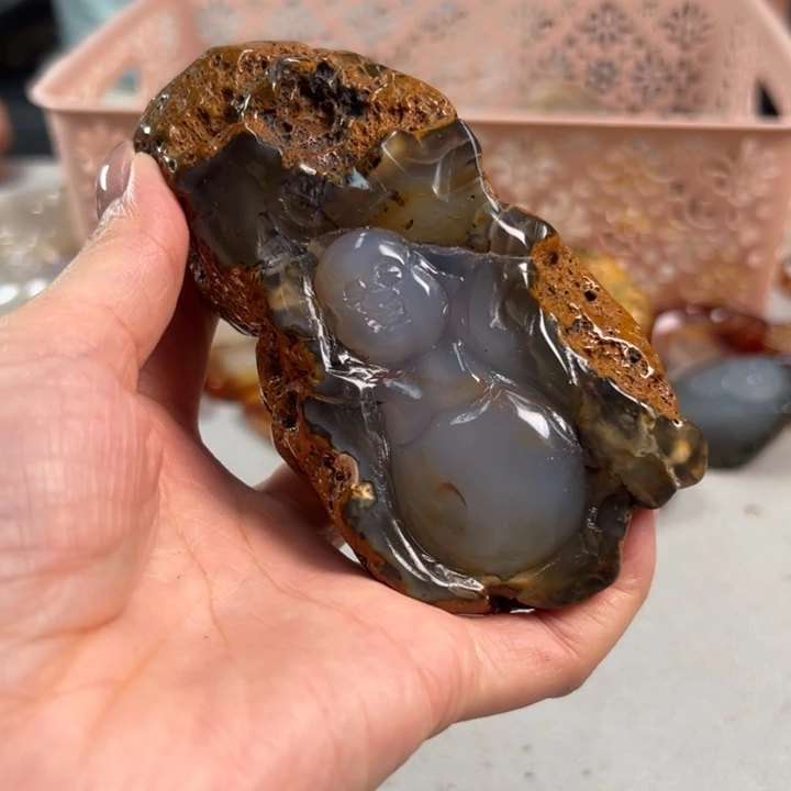 玛瑙/玉髓吊坠(不含链)未镶嵌