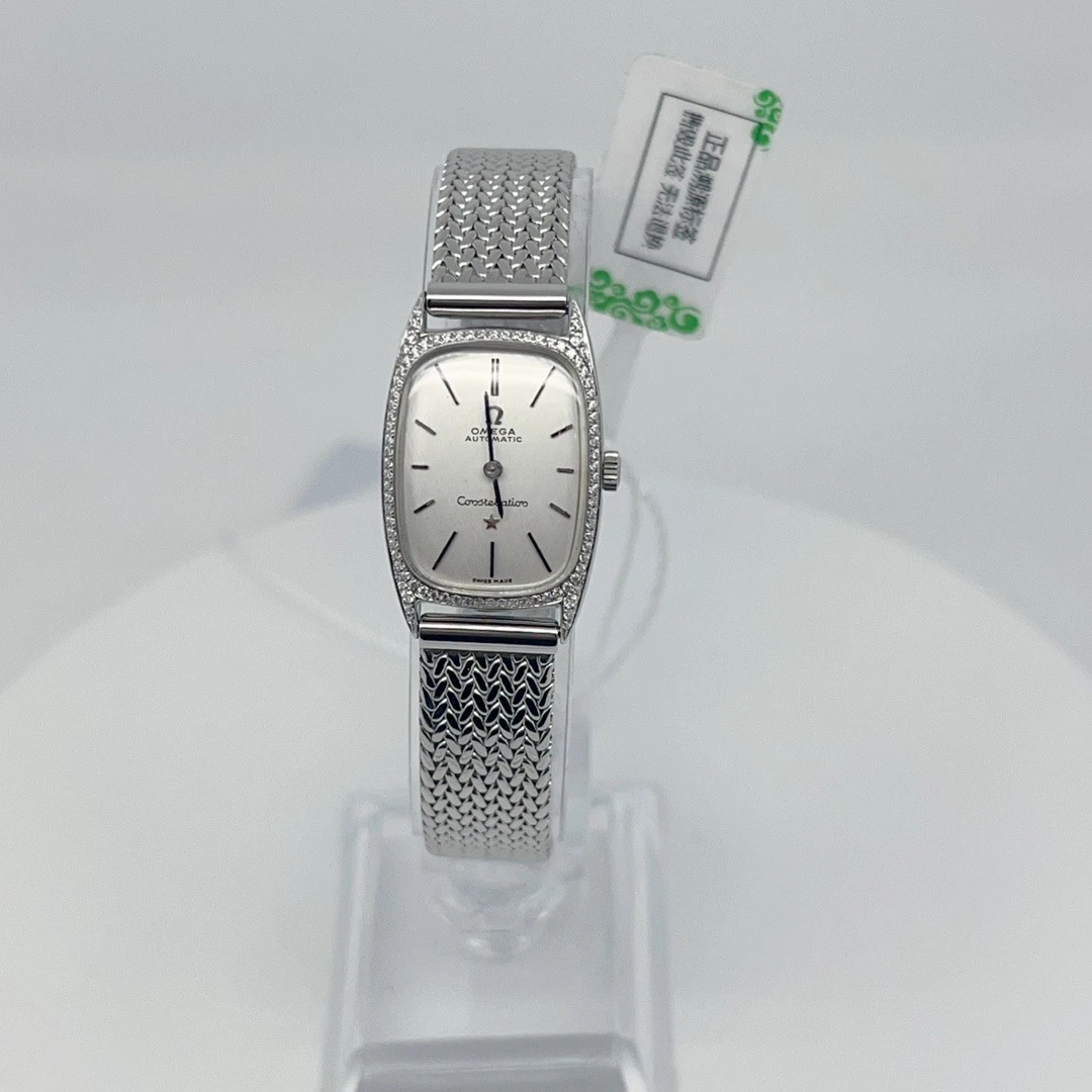 95新 Omega/欧米茄 自动机械后钻19*23.5mm/公价38999/wh9732