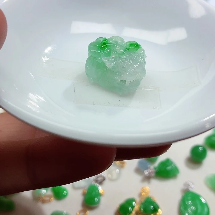 翡翠未镶嵌手链天然缅甸翡翠A货