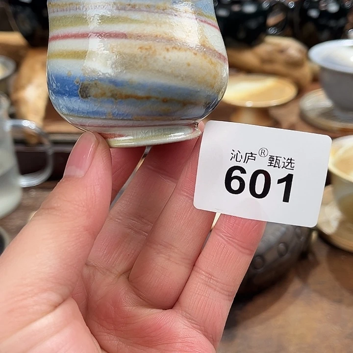 沁庐柴窑古法柴烧全手工茶具