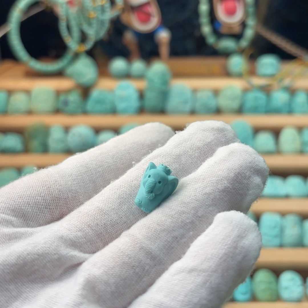 绿松石未镶嵌配饰