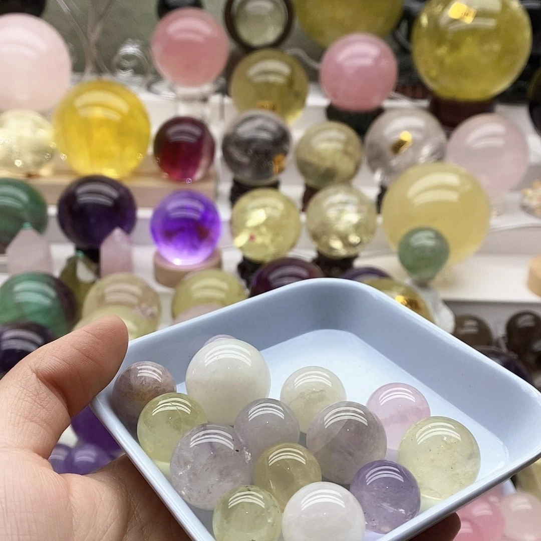 未镶嵌珠宝半成品水晶清*5
