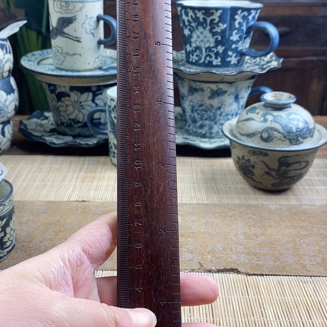 箐*园手工手绘青花陶瓷