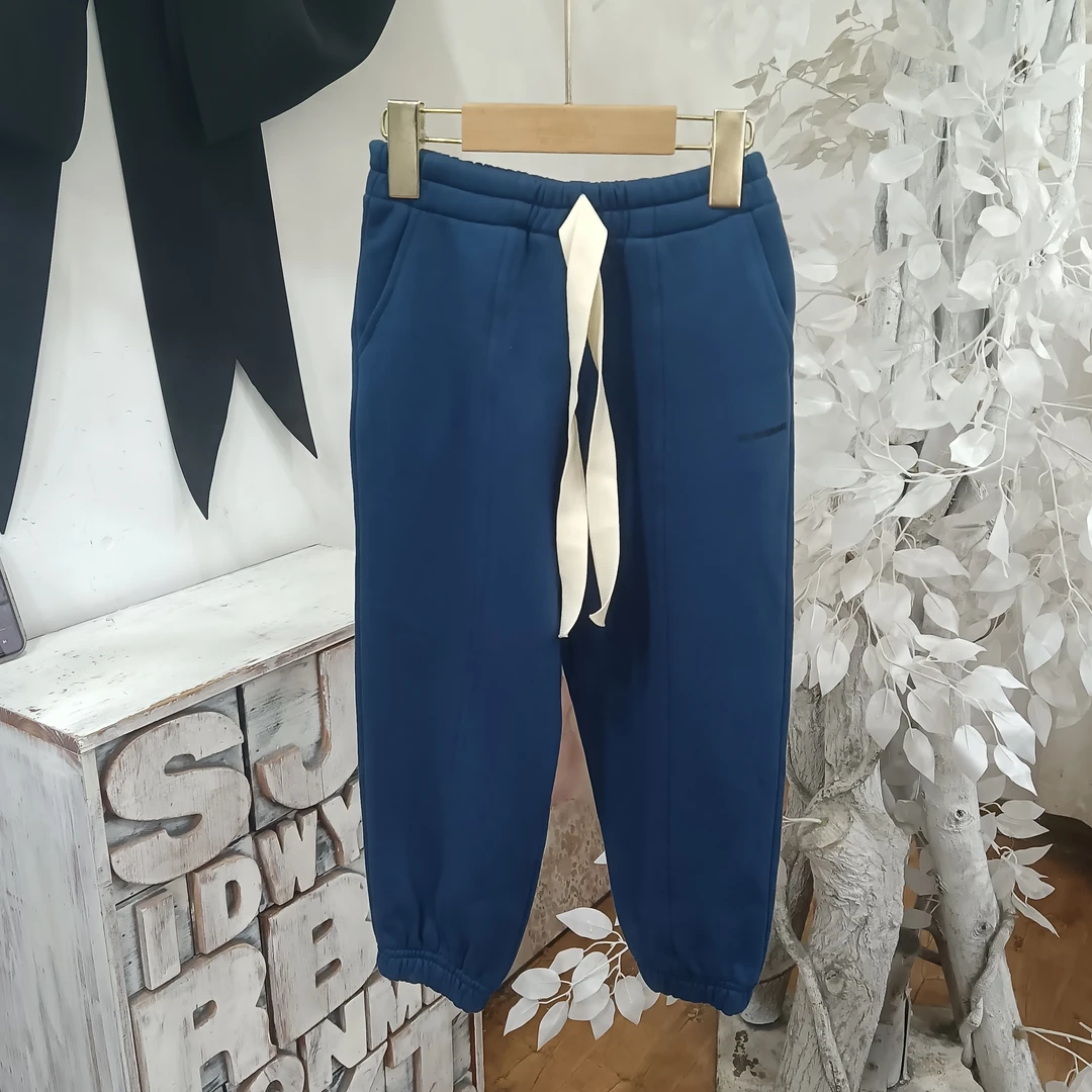 H281绿色春秋休闲裤