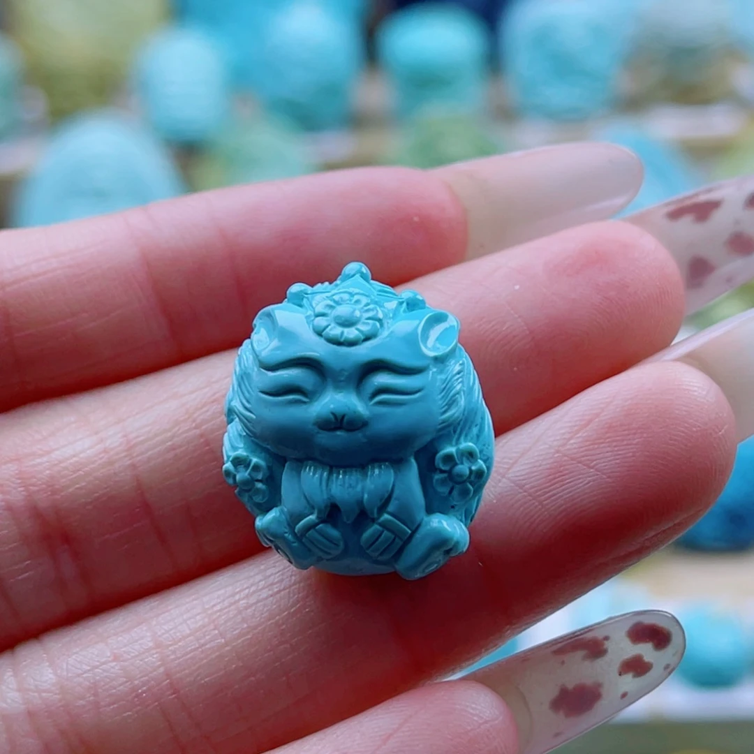 绿松石未镶嵌珠宝奇石