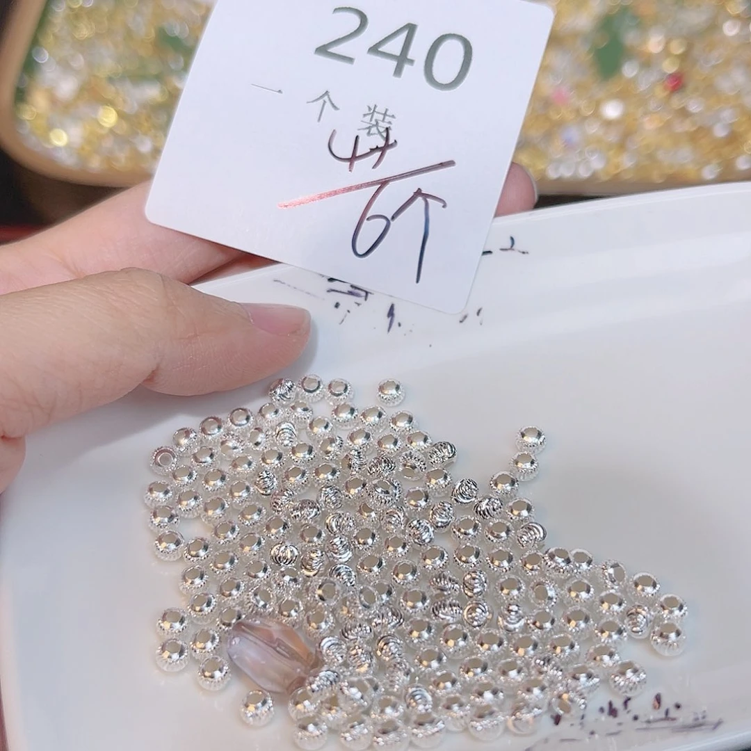 紫晶珠宝半成品银S925镶嵌240