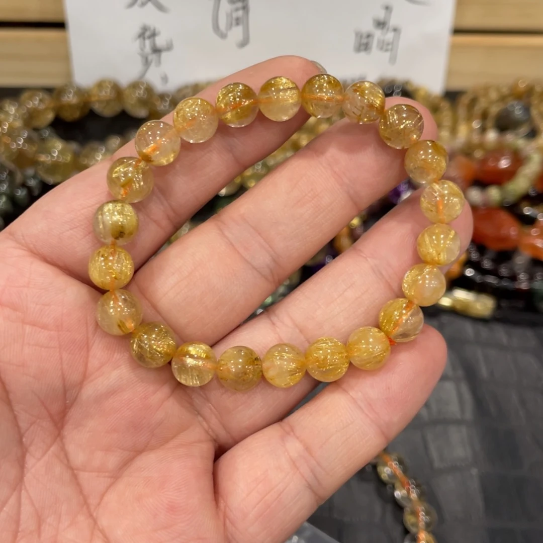 水晶手链未镶嵌b732发晶