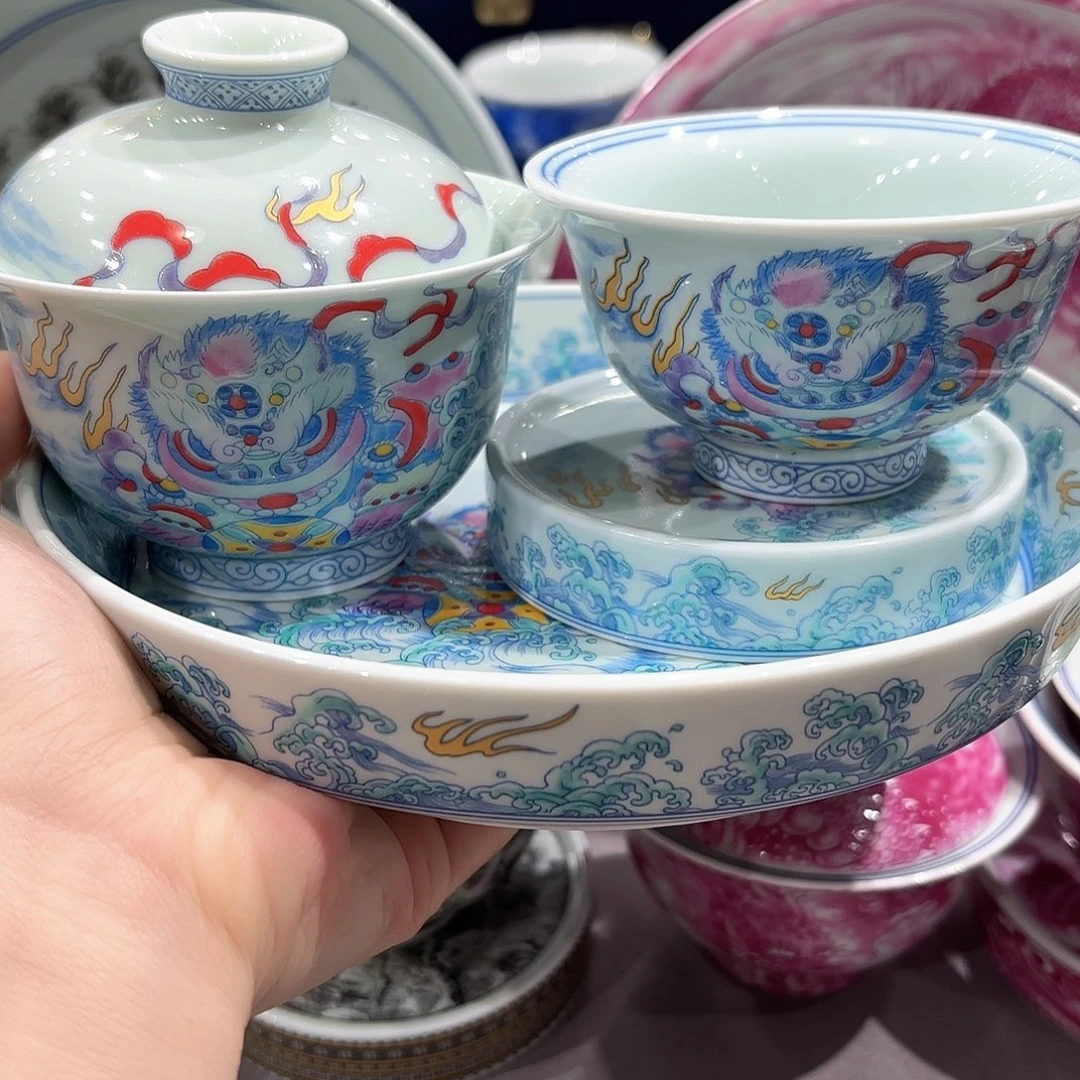 瓷片景德镇瓷器精品展示